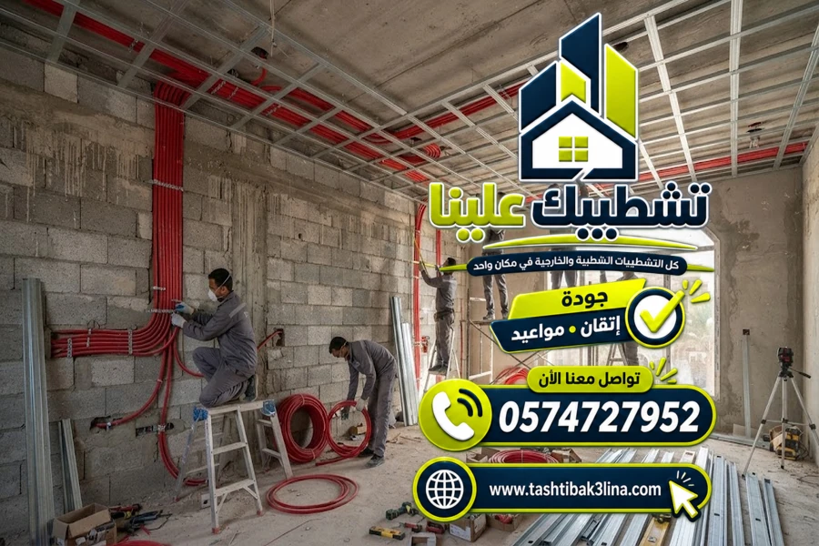 تأسيس وتمديد الكهرباء للمنازل والفلل والمباني بالمدينة المنورة