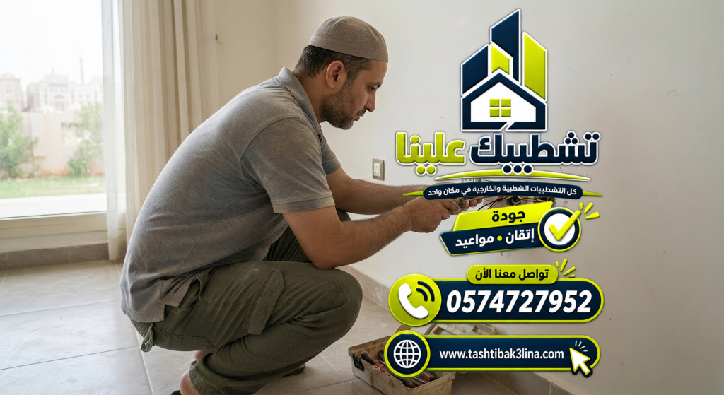 إصلاح الأعطال الكهربائية وفحص مشاكل الكهرباء بالمدينة المنورة