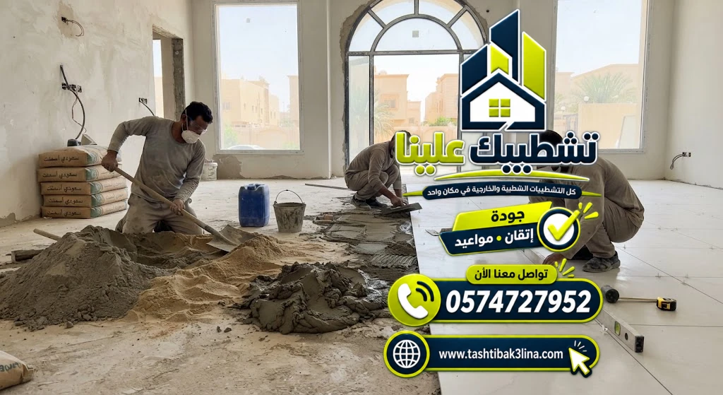 قص وتركيب البورسلين وضبط الفواصل والتشطيب بالمدينة المنورة
